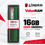 Kingston 16GB 5600MHz DDR5 CL46 UDIMM Desktop Memory KVR56U46BS8/16