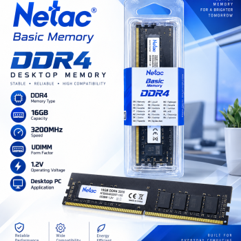Netac 16GB 3200MHz DDR4 1.2V LAPTOP Memory