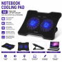 Notebook Cooling Pad S2 Dual Fan Laptop Cooler for Up to 15.4"