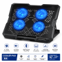X4 Laptop Cooling Pad with 4 Silent Fans for 10"–17" Laptops