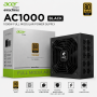 Acer Gadget emachines AC1000 Black 1000W 80 Plus Gold Full Modular Power Supply