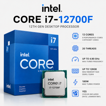 Intel Core i7-12700F 12th Gen Desktop Processor