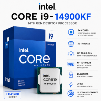 Intel Core i9-14900KF 14th Gen Desktop Processor