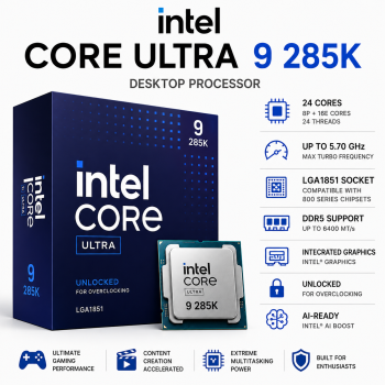 Intel Core Ultra 9 285K Desktop Processor
