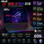 ASUS ROG Strix G16 Intel® Core™ i7-13650HX RTX 4050 6GB 16GB DDR5 1TB NVMe SSD 16" WUXGA 144Hz Gaming Laptop