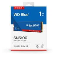WD Blue SN5100 1TB PCIe Gen4 NVMe M.2 SSD WD Blue SN5100 1TB PCIe Gen4 NVMe M.2 SSD
