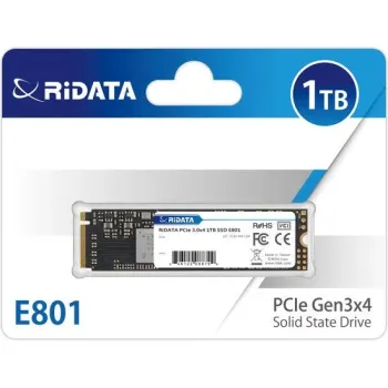RiDATA E801 1TB PCIe Gen3x4 NVMe M.2 SSD Internal Storage RiDATA E801 1TB PCIe Gen3x4 NVMe M.2 SSD Internal Storage