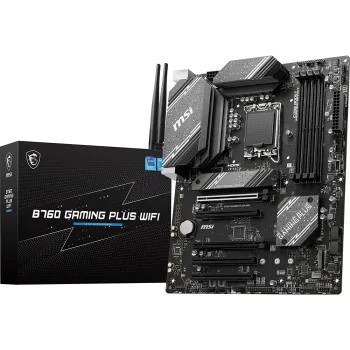 MSI B760 GAMING PLUS WIFI DDR5 LGA1700 ATX Motherboard