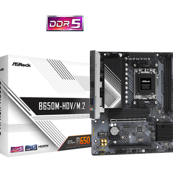 ASRock B650M-HDV/M.2 DDR5 AM5 Micro-ATX Motherboard