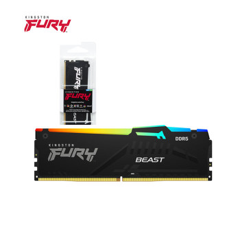 Kingston FURY Beast 16GB 5600MHz DDR5 Desktop Memory