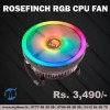 Rosefinch RGB CPU Air Cooler for Intel LGA115X