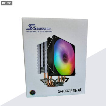 Seasonic S400 RGB CPU Air Cooler 120mm Tower Cooler