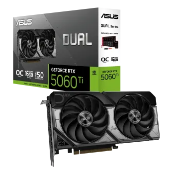 ASUS Dual GeForce RTX 5060 Ti OC Edition 16GB GDDR7