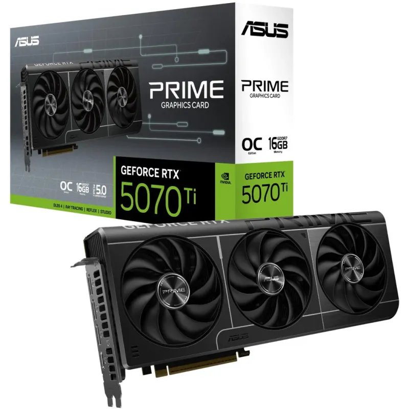 ASUS Prime GeForce RTX 5070 Ti OC Edition 16GB GDDR7