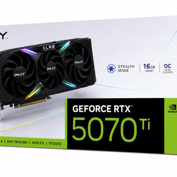 PNY GeForce RTX 5070 Ti XLR8 Gaming VERTO EPIC-X RGB OC 16GB