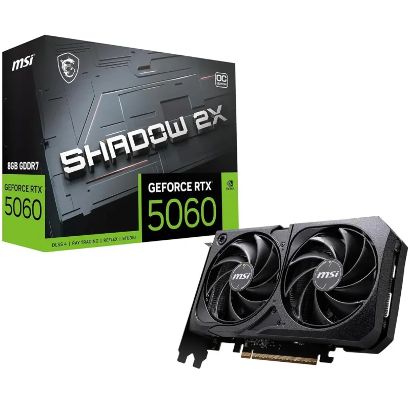 MSI Shadow 2X GeForce RTX 5060 Ti OC Edition