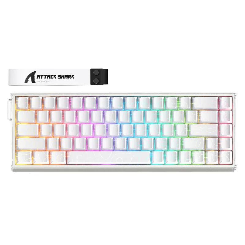 ATTACK SHARK X68MAX HE Rapid Trigger Aluminum Keyboard Magnetic Switch