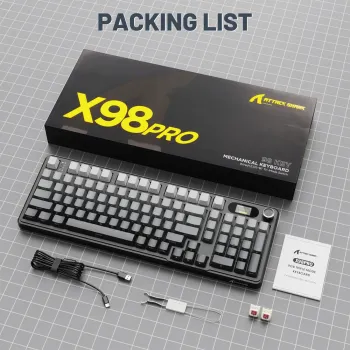 ATTACK SHARK X98PRO Wireless Gaming Keyboard ATTACK SHARK X98PRO Wireless Gaming Keyboard