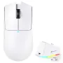 ATTACK SHARK X11 Wireless Gaming Mouse with Charging Dock - White